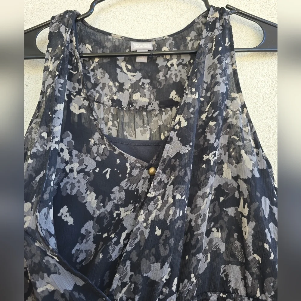 Converse Kids Black and Gray Casual Dress